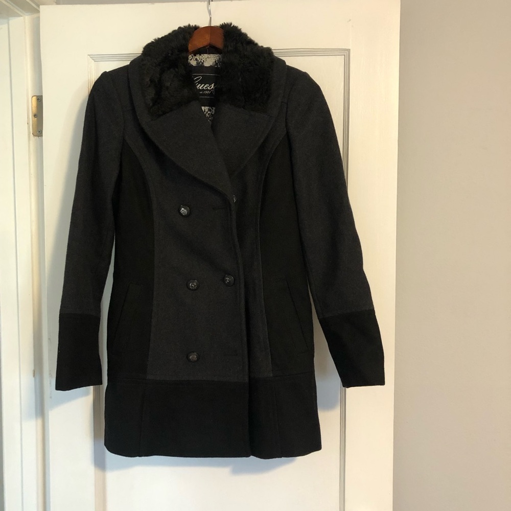 Guess brand new wool coat